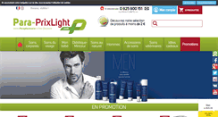 Desktop Screenshot of para-prixlight.com
